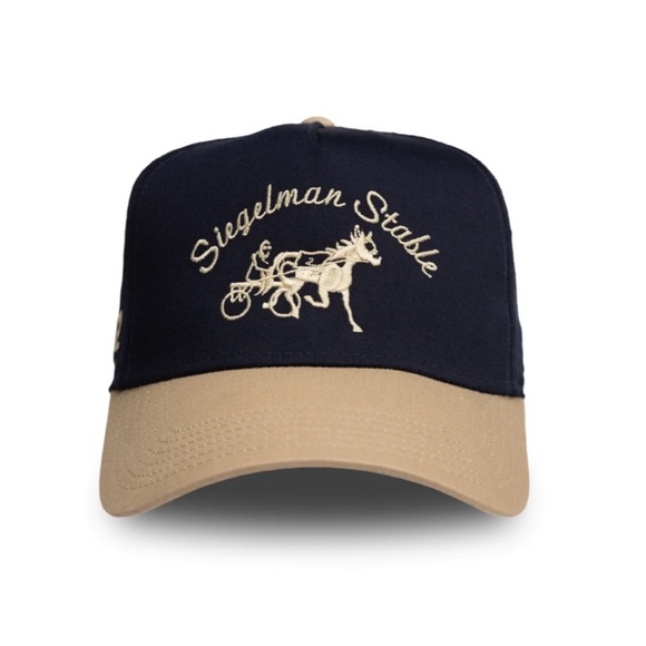 Siegelman Stable Blue42 two tone navy blue and khaki - Picture 3 of 6